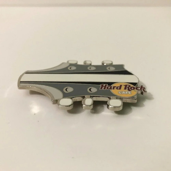 Hard Rock Cafe Magnetic Pin Name Tag Guitar Head - Picture 15 of 15